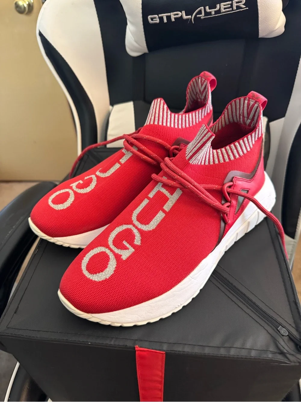 Hugo Boss Red Trainers